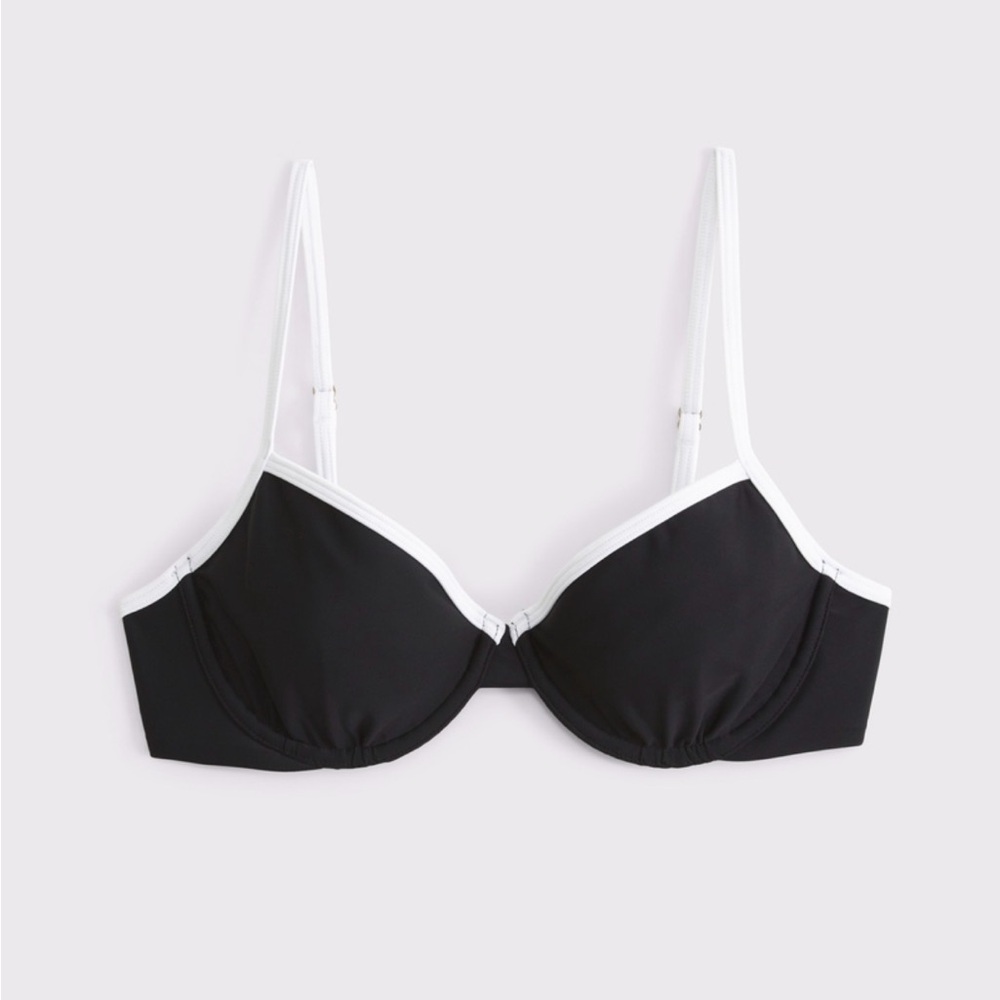 Curve Love 90s Clean Underwire Bikini Top